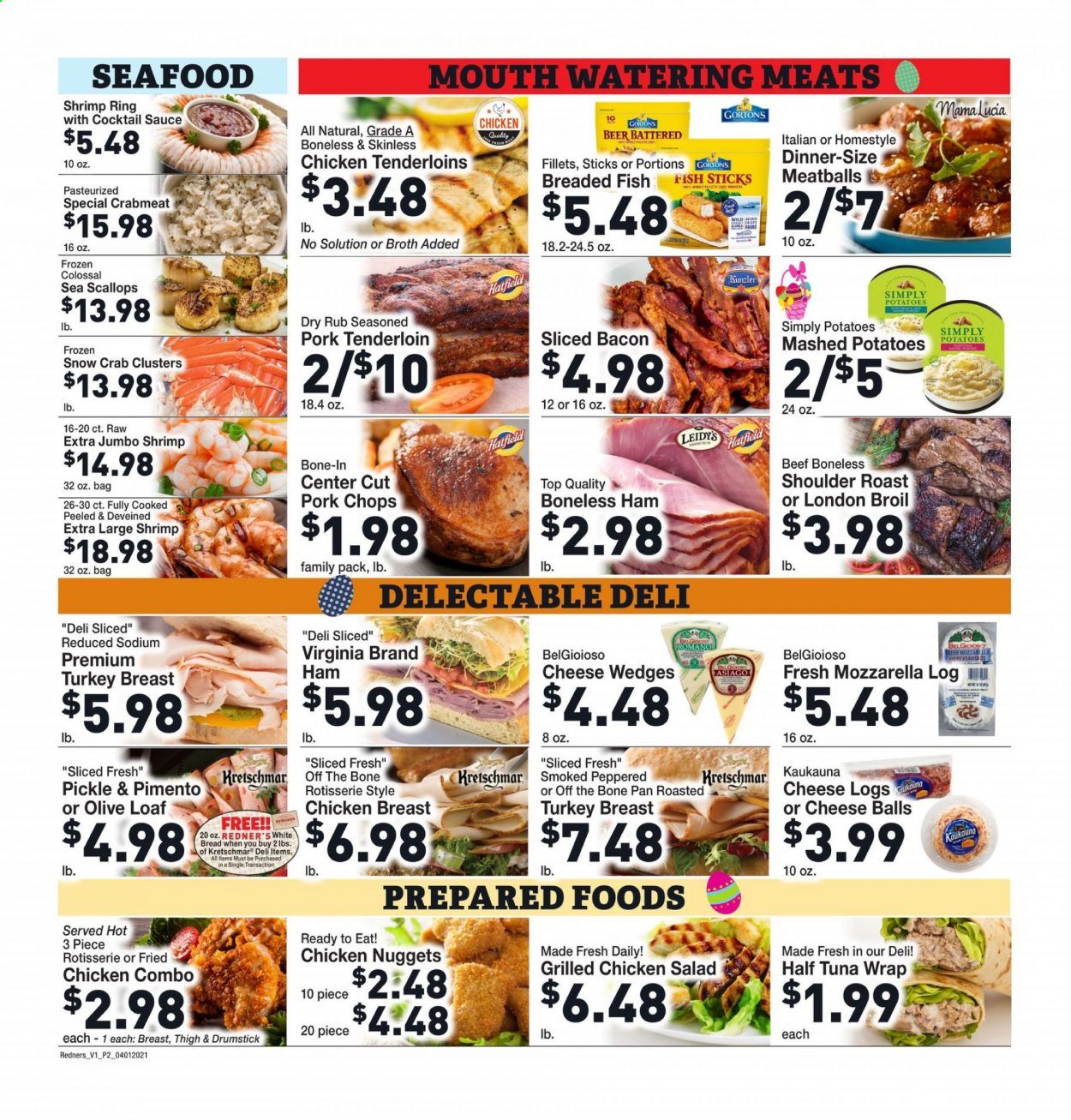Redner's Markets Weekly Ad Flyer April 1 to April 7