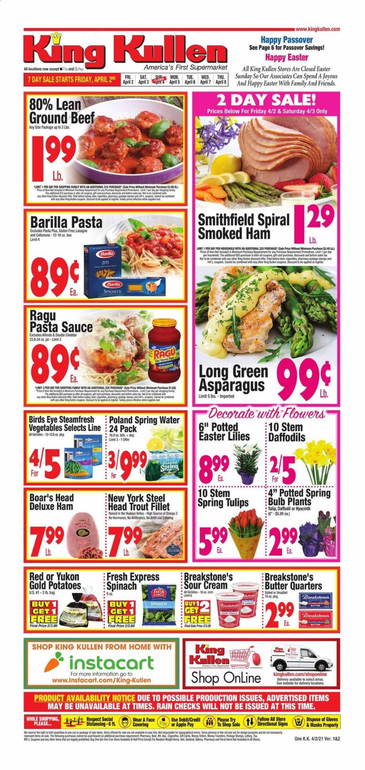King Kullen Weekly Ad Flyer April 2 to April 8