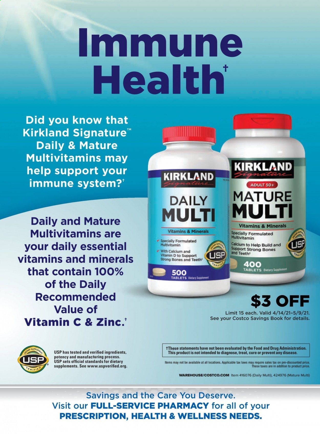 Costco Weekly Ad Flyer April 1 to April 30