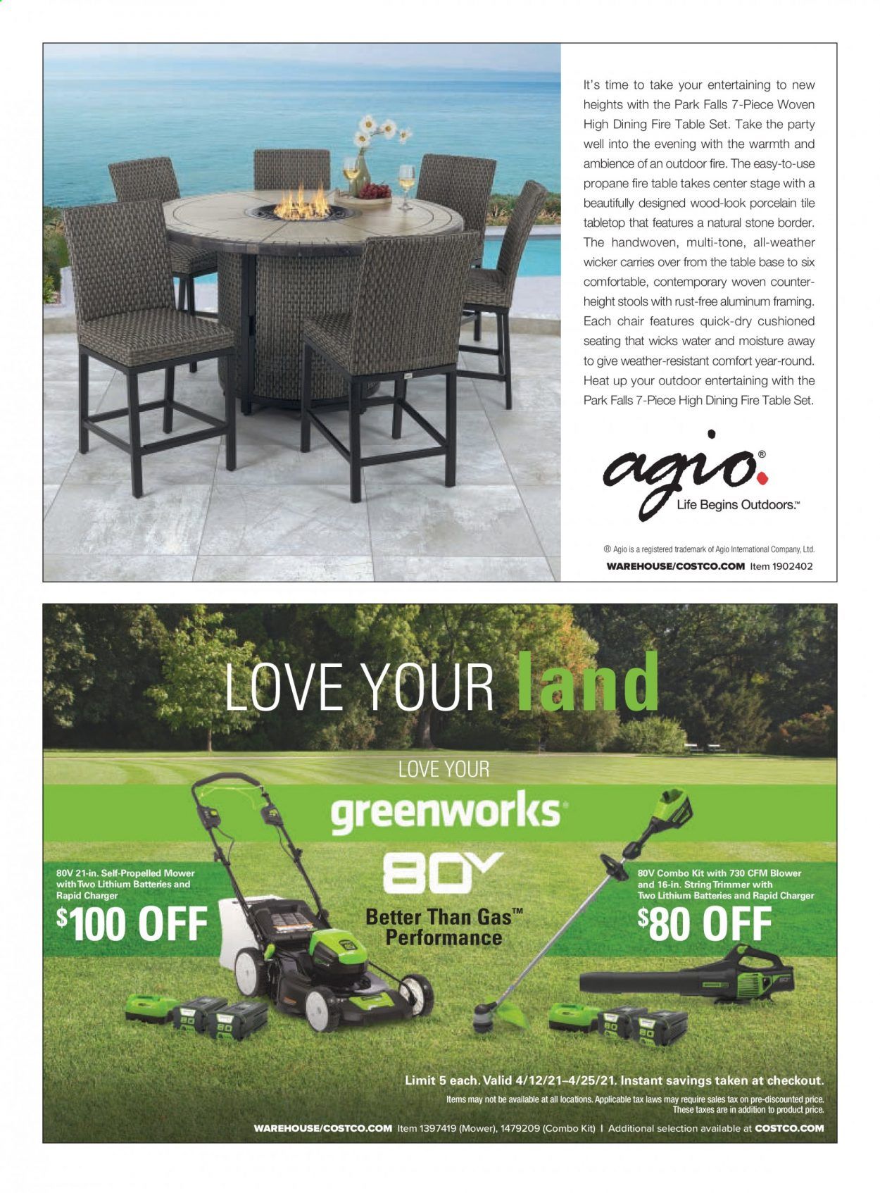 Costco Weekly Ad Flyer April 1 to April 30