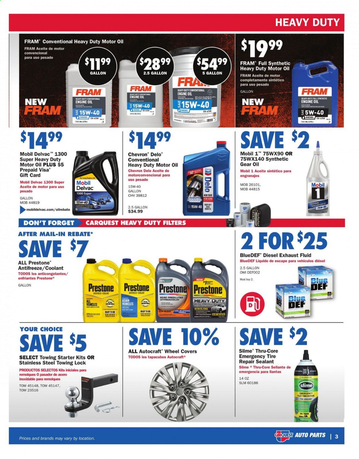 Carquest Weekly Ad Flyer April 1 to April 28