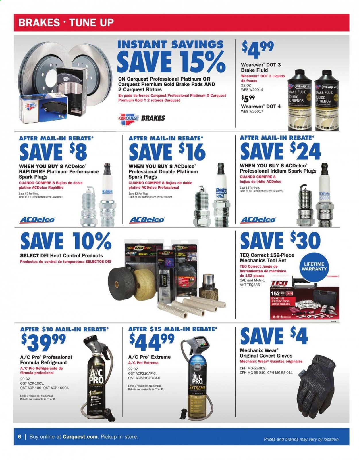 Carquest Weekly Ad Flyer April 1 to April 28
