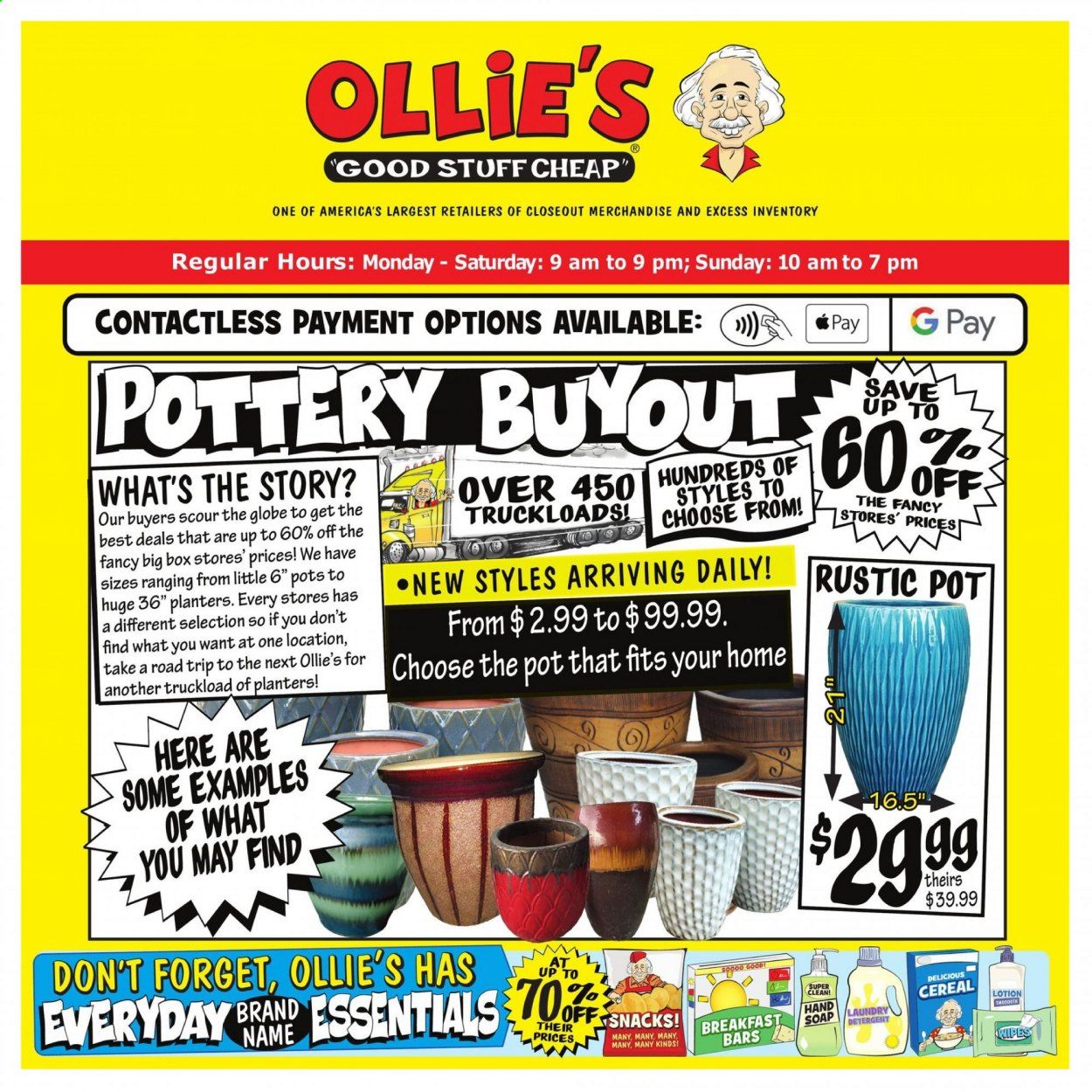 Ollie's Bargain Outlet Weekly Ad Flyer April 1 to April 7