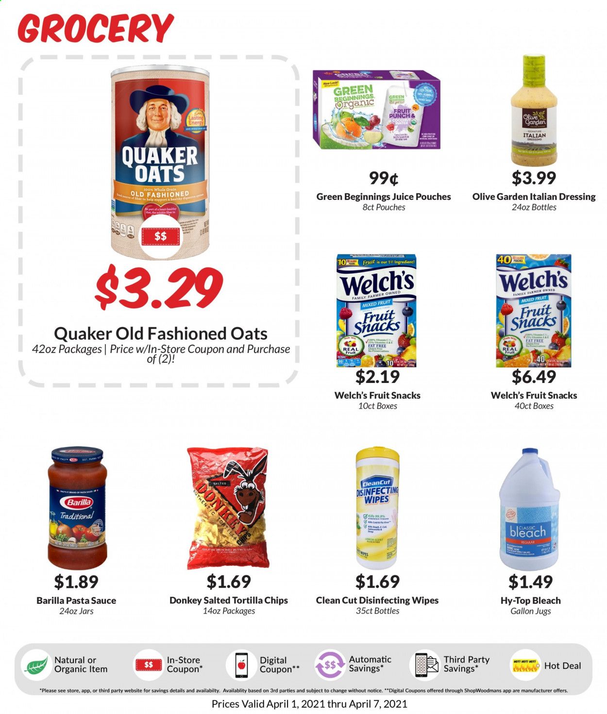 Woodman's Markets (IL, WI) Weekly Ad Flyer April 1 to April 7