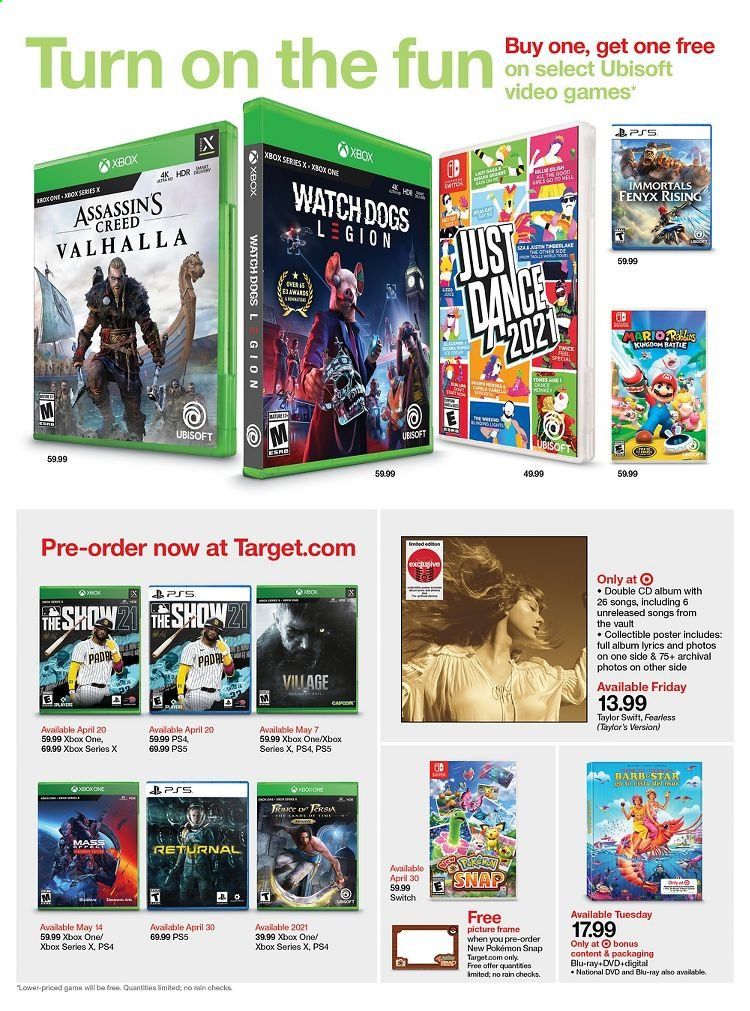 Target Weekly Ad Flyer April 4 to April 10