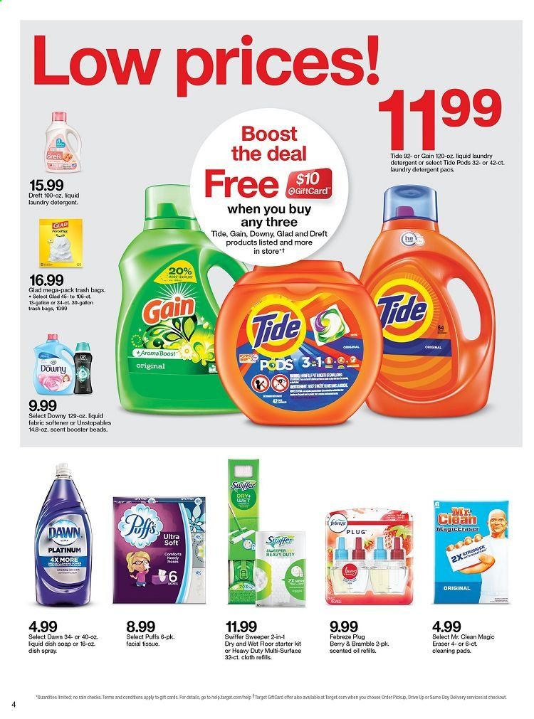 Target Weekly Ad Flyer April 4 to April 10