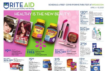 RITE AID Weekly Ad Flyer April 4 to April 10