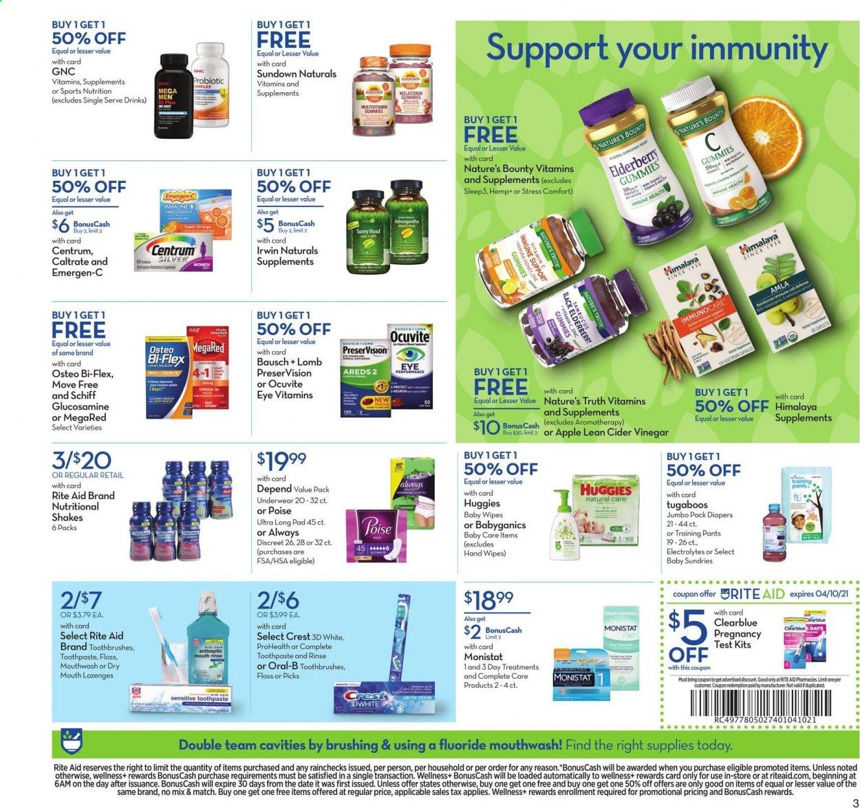 RITE AID Weekly Ad Flyer April 4 to April 10
