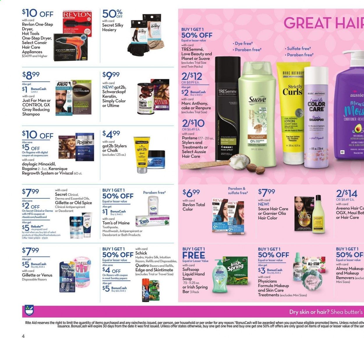 RITE AID Weekly Ad Flyer April 4 to April 10