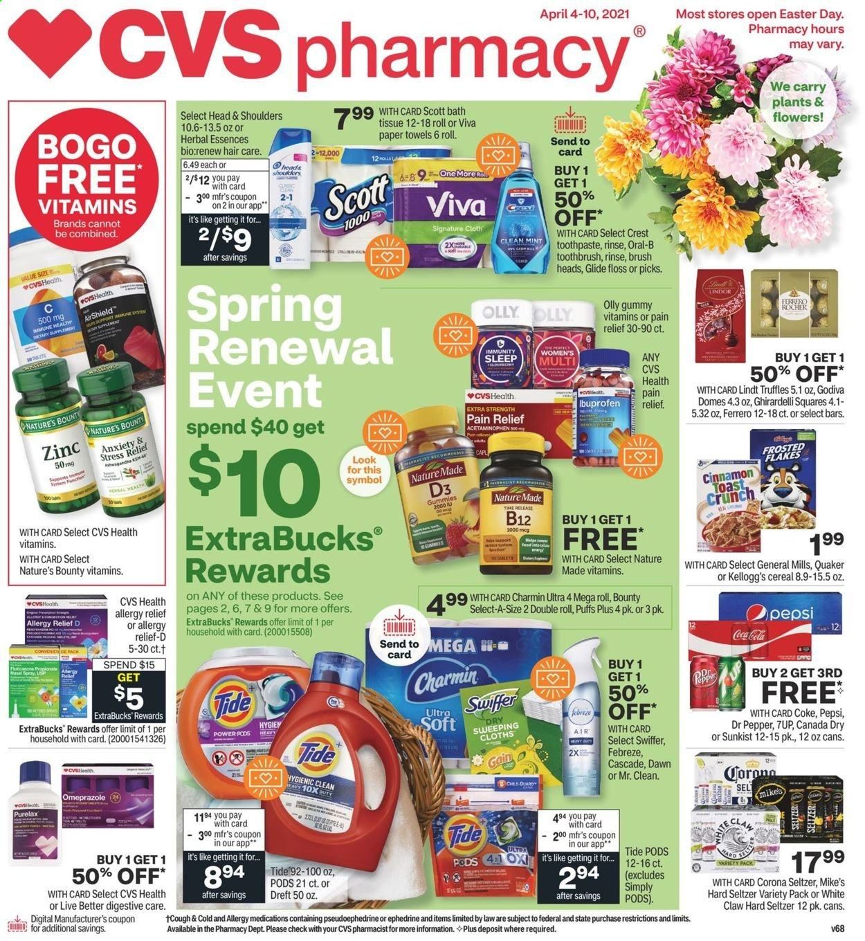 CVS Pharmacy Weekly Ad Flyer April 4 to April 10
