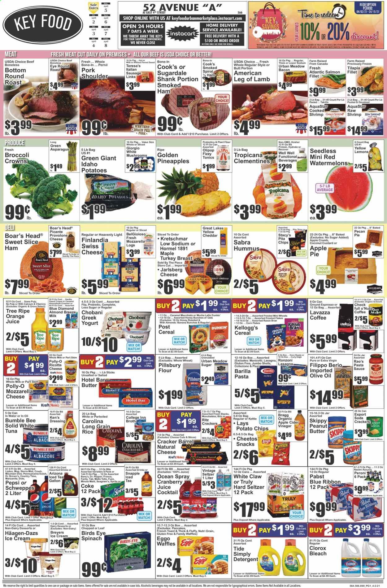 Key Food (NY) Weekly Ad Flyer April 2 to April 8