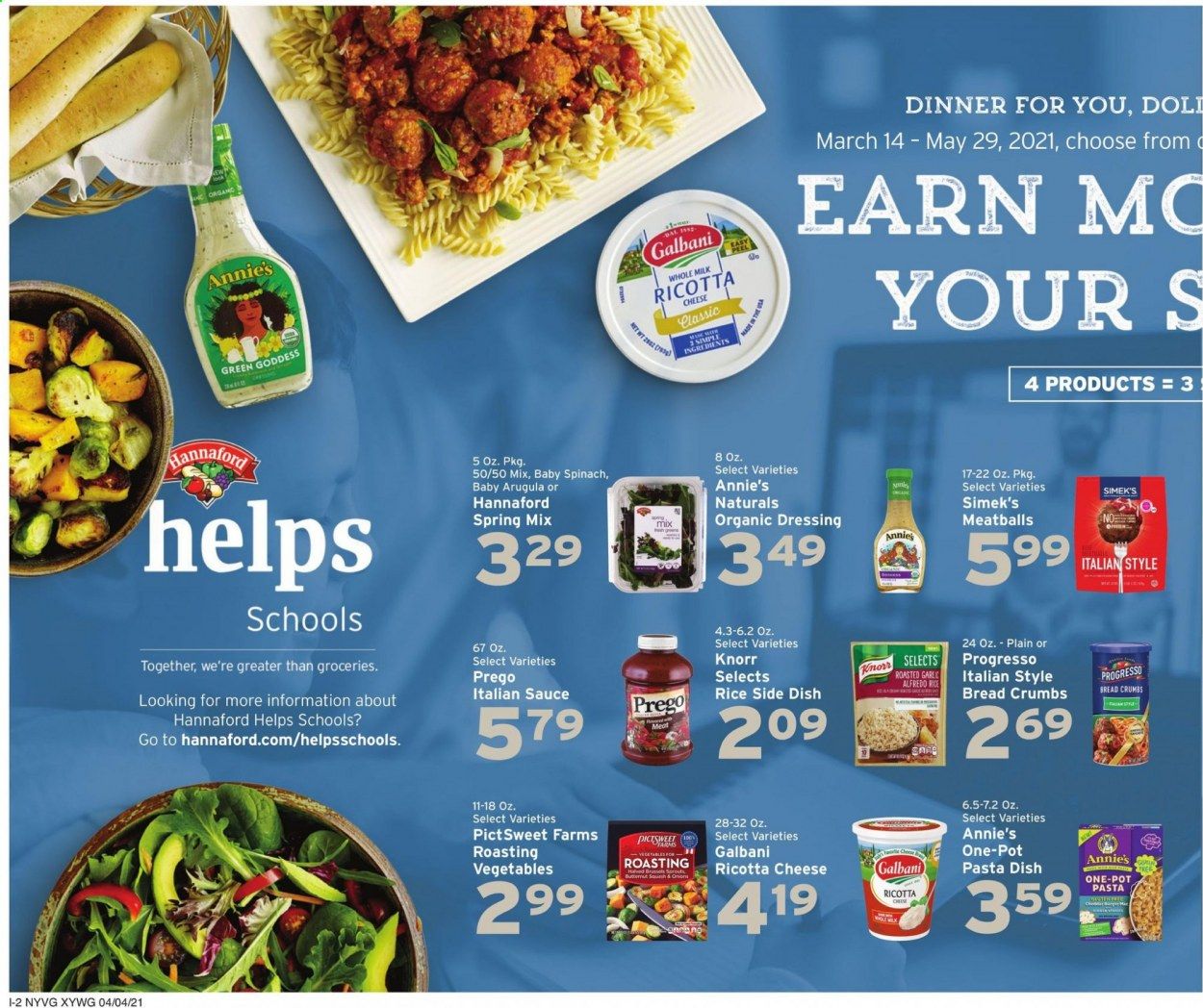Hannaford (NY) Weekly Ad Flyer April 4 to April 10