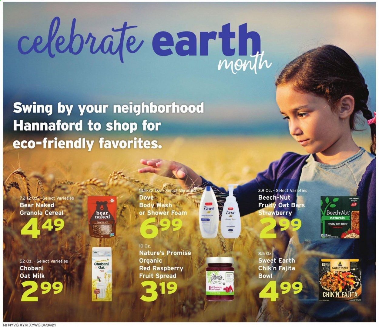 Hannaford (NY) Weekly Ad Flyer April 4 to April 10