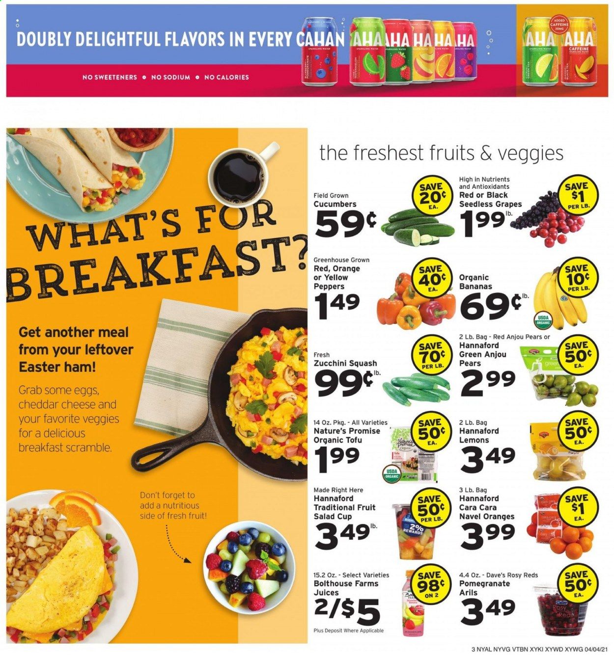 Hannaford (NY) Weekly Ad Flyer April 4 to April 10