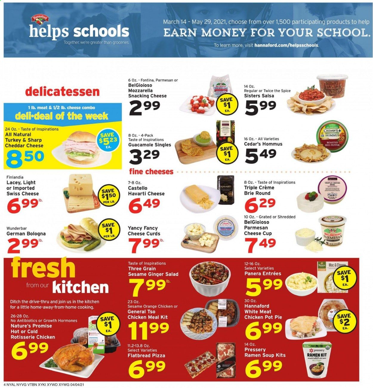 Hannaford (NY) Weekly Ad Flyer April 4 to April 10