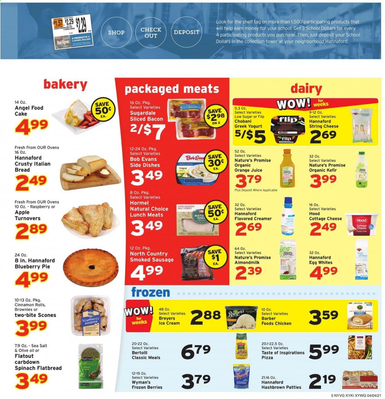 Hannaford (NY) Weekly Ad Flyer April 4 to April 10