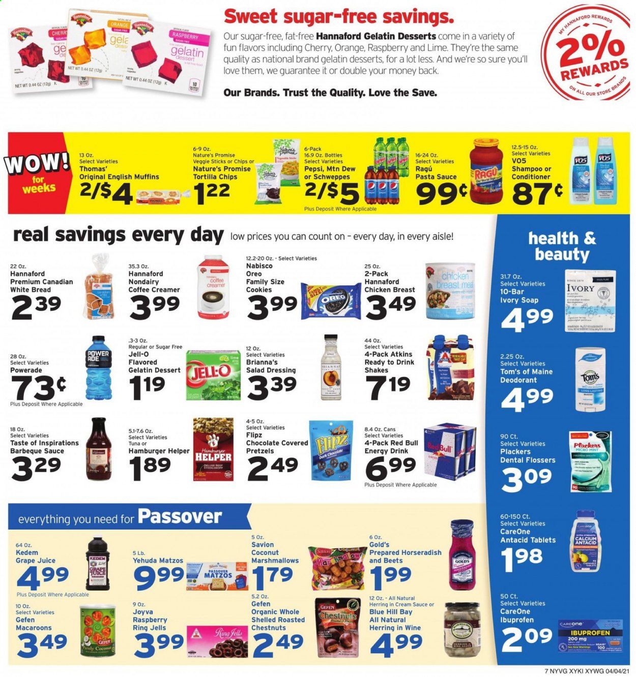 Hannaford (NY) Weekly Ad Flyer April 4 to April 10