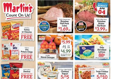 Martin’s Weekly Ad Flyer April 4 to April 10