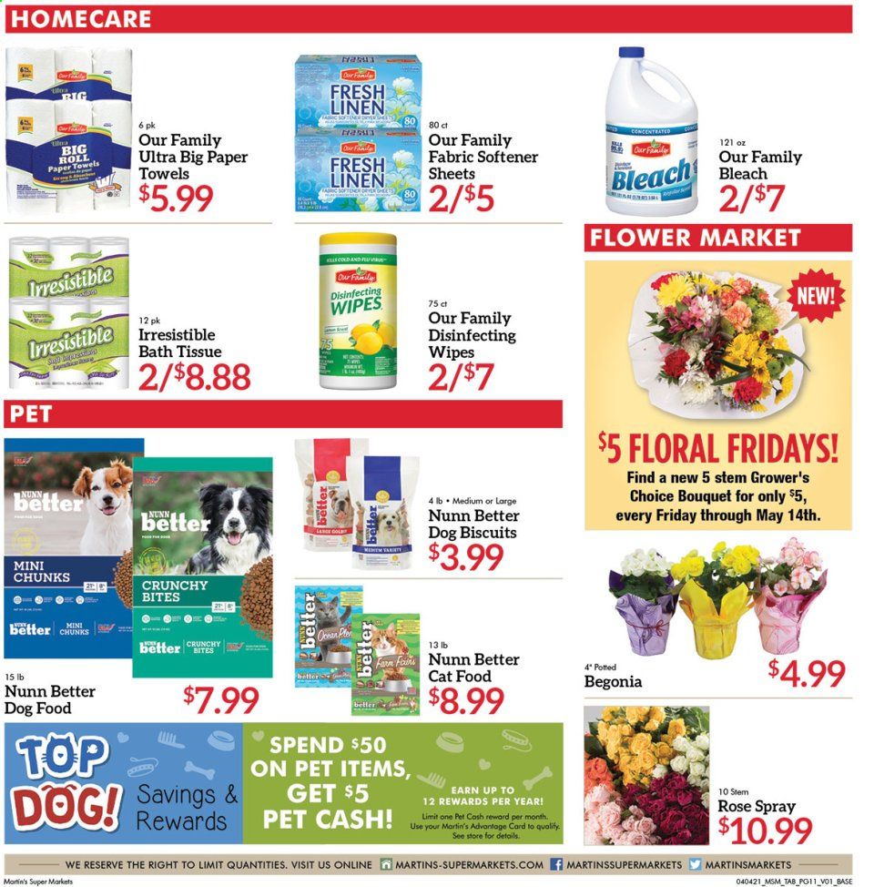 Martin’s Weekly Ad Flyer April 4 to April 10