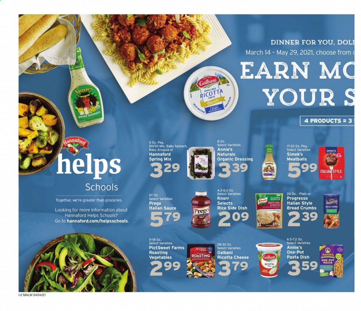 Hannaford (MA) Weekly Ad Flyer April 4 to April 10