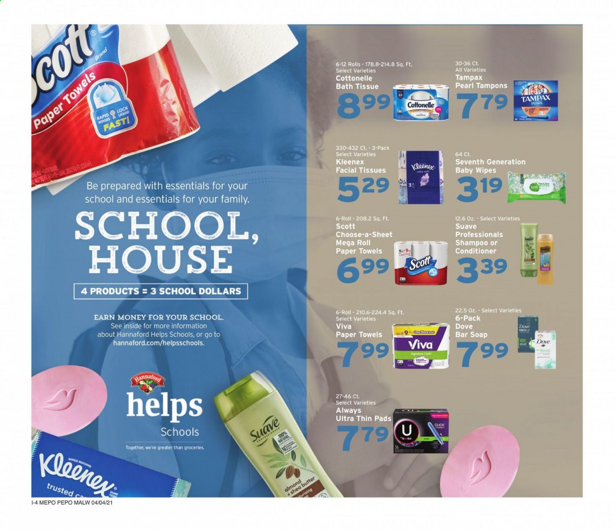 Hannaford (MA) Weekly Ad Flyer April 4 to April 10