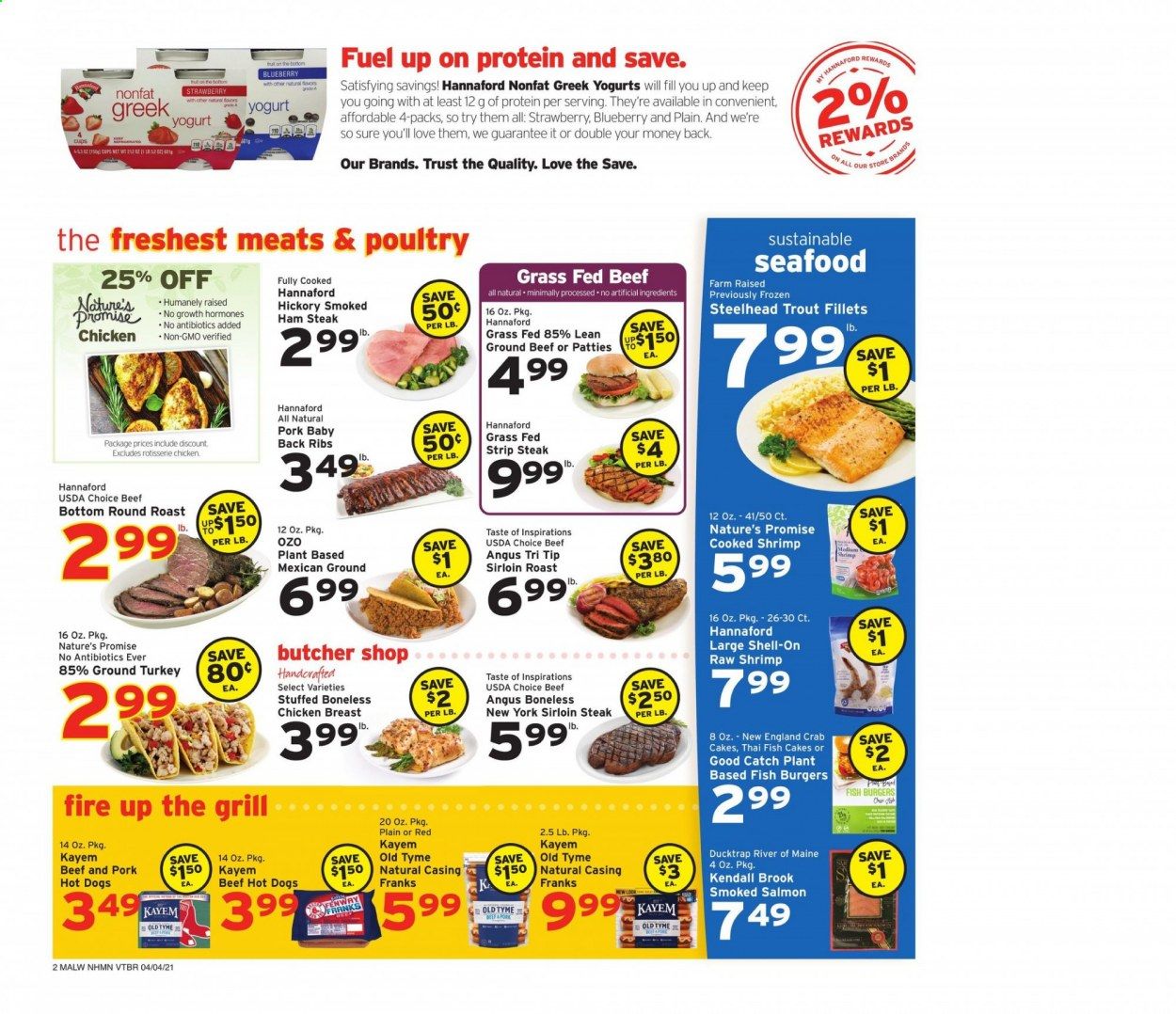 Hannaford (MA) Weekly Ad Flyer April 4 to April 10