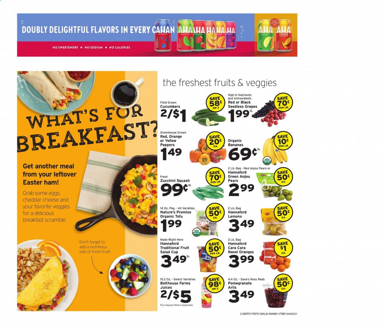Hannaford (MA) Weekly Ad Flyer April 4 to April 10