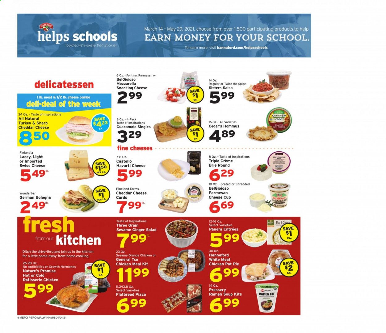 Hannaford (MA) Weekly Ad Flyer April 4 to April 10