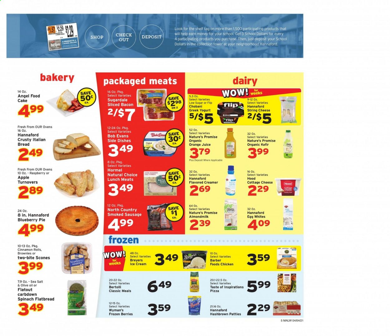 Hannaford (MA) Weekly Ad Flyer April 4 to April 10