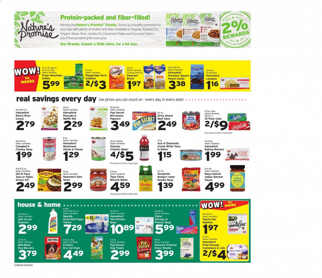 Hannaford (MA) Weekly Ad Flyer April 4 to April 10