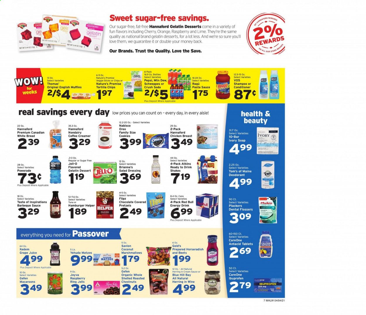 Hannaford (MA) Weekly Ad Flyer April 4 to April 10
