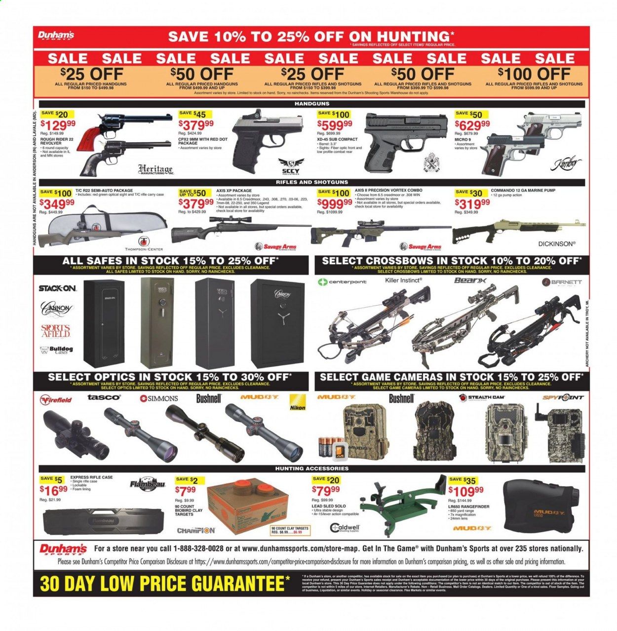 Dunham's Sports Weekly Ad Flyer April 3 to April 8
