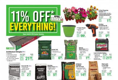 Menards Weekly Ad Flyer April 1 to April 10