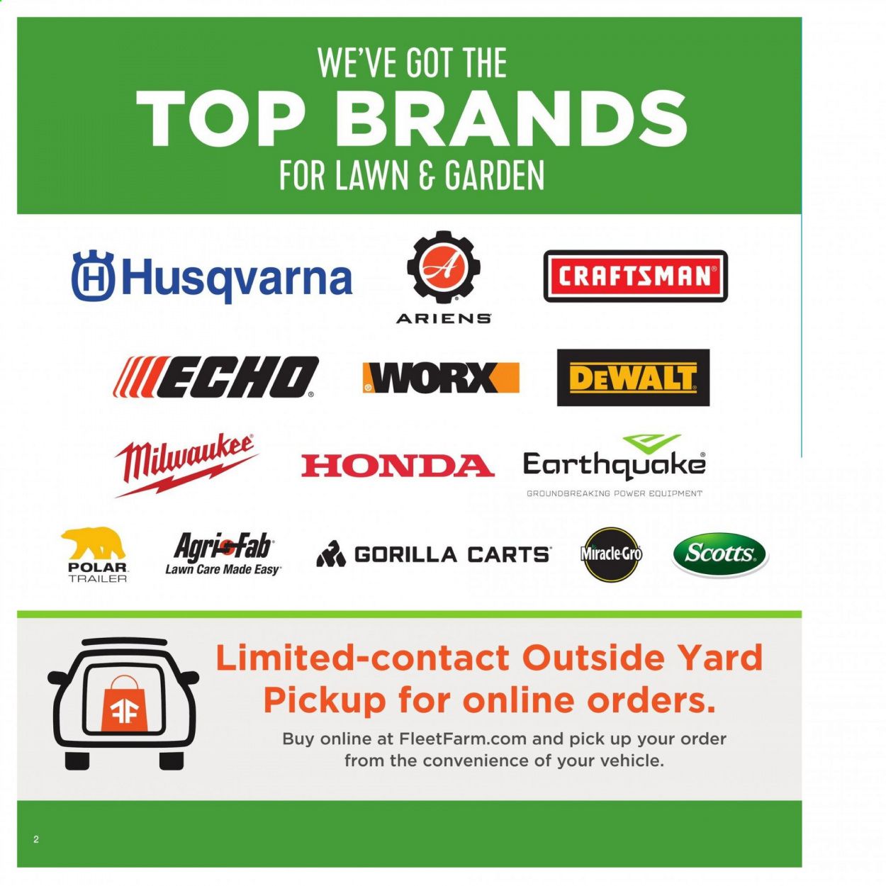 Fleet Farm Weekly Ad Flyer April 2 to August 1