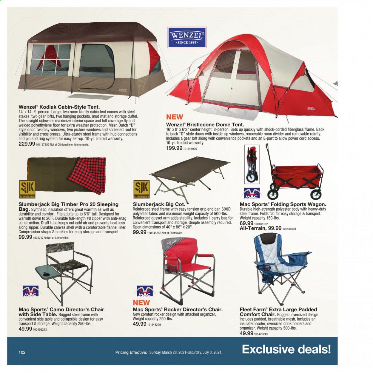 Fleet Farm Weekly Ad Flyer March 28 to July 3