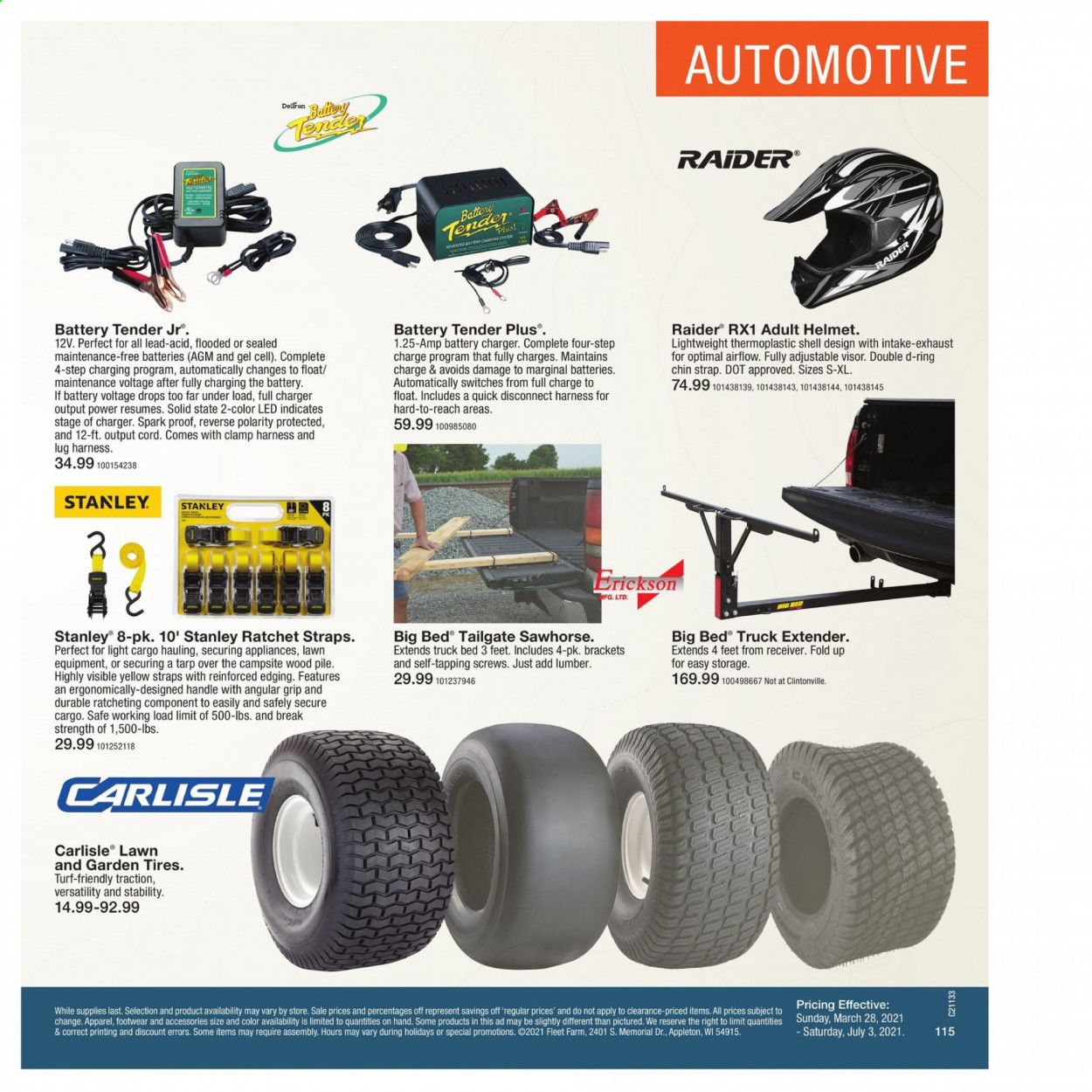 Fleet Farm Weekly Ad Flyer March 28 to July 3