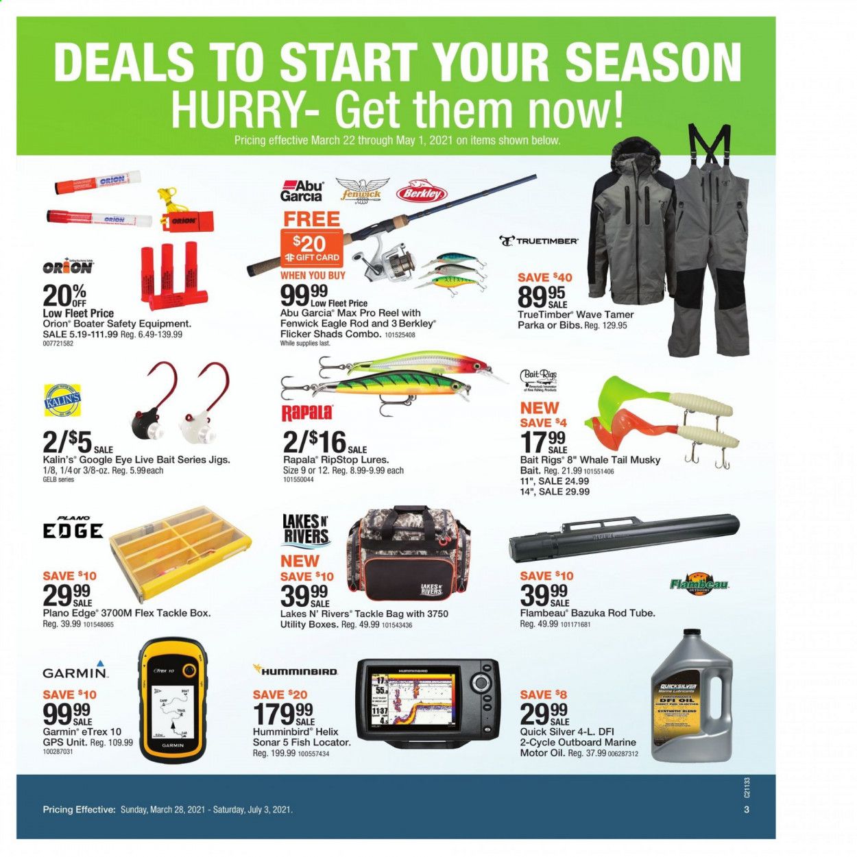 Fleet Farm Weekly Ad Flyer March 28 to July 3