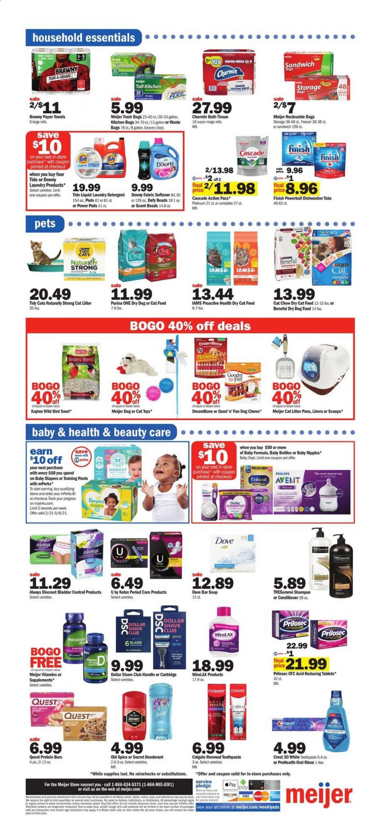 Meijer (IN) Weekly Ad Flyer April 4 to April 10