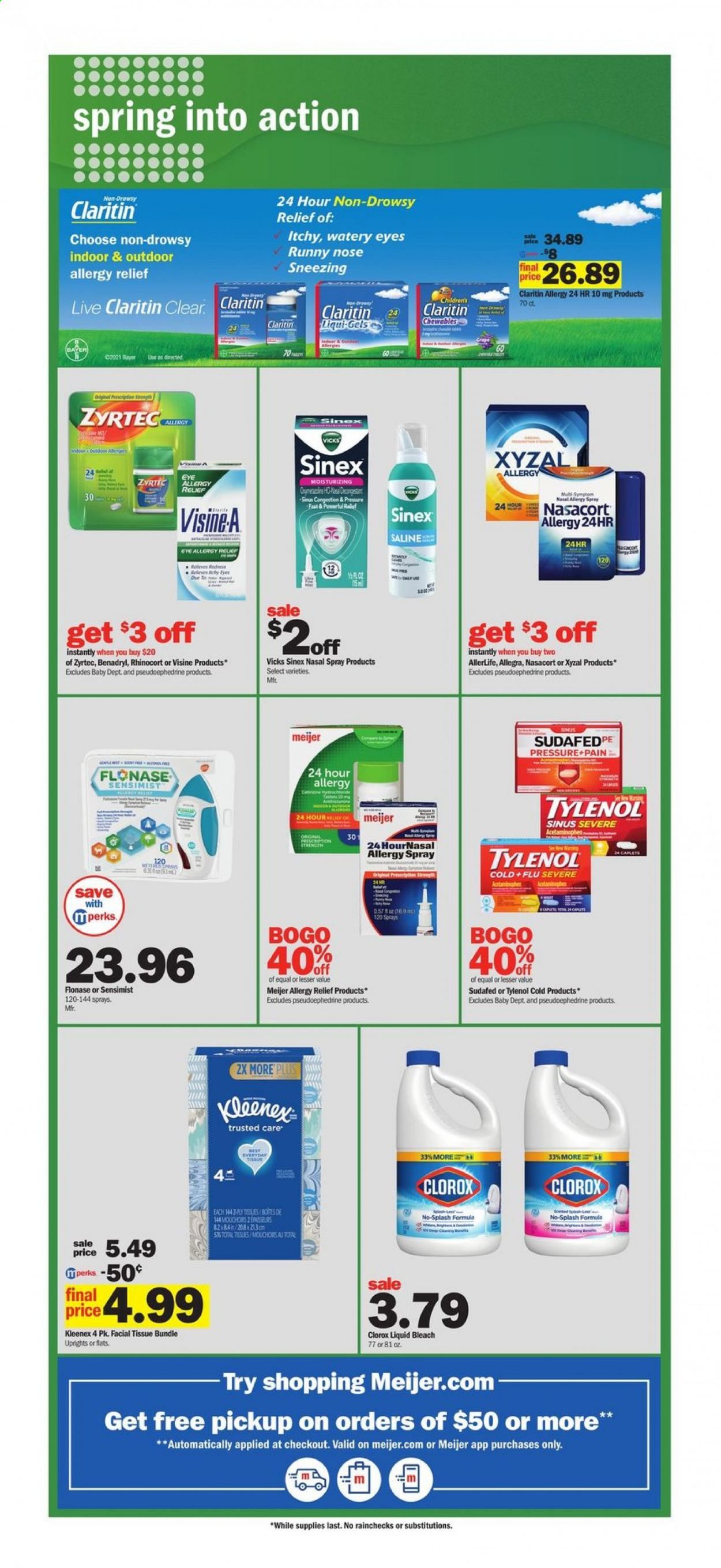 Meijer (IN) Weekly Ad Flyer April 4 to April 10