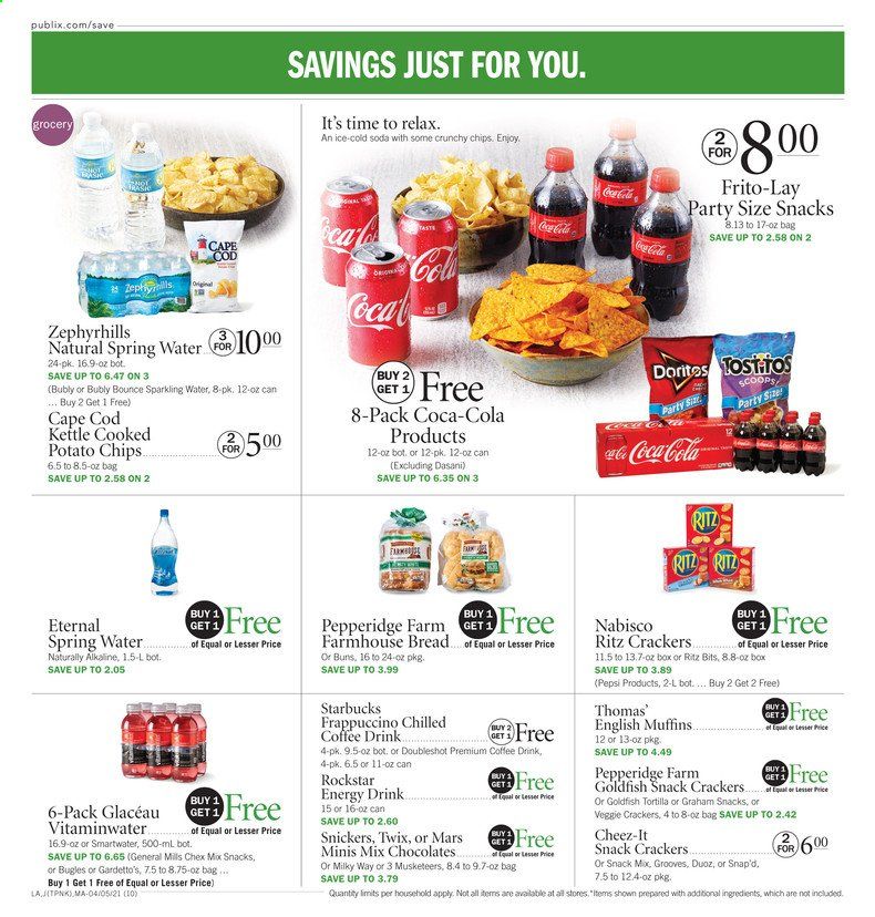 Publix (AL, FL, GA, NC, SC, TN) Weekly Ad Flyer April 5 to April 7