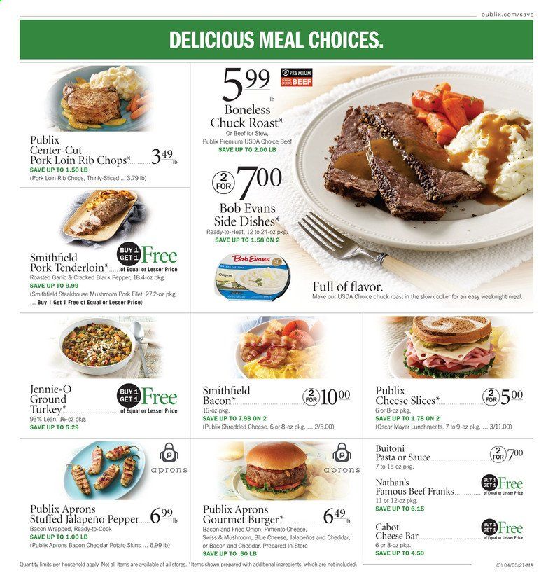 Publix (AL, FL, GA, NC, SC, TN) Weekly Ad Flyer April 5 to April 7
