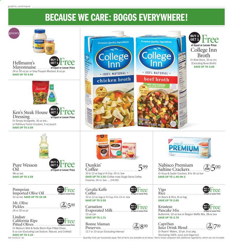 Publix (AL, FL, GA, NC, SC, TN) Weekly Ad Flyer April 5 to April 7