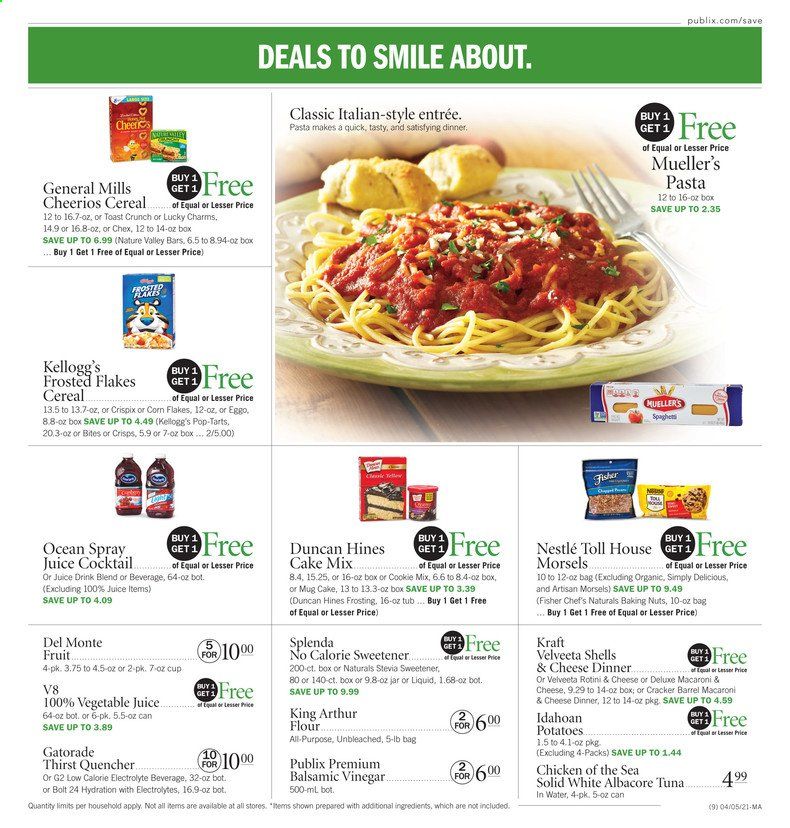 Publix (AL, FL, GA, NC, SC, TN) Weekly Ad Flyer April 5 to April 7