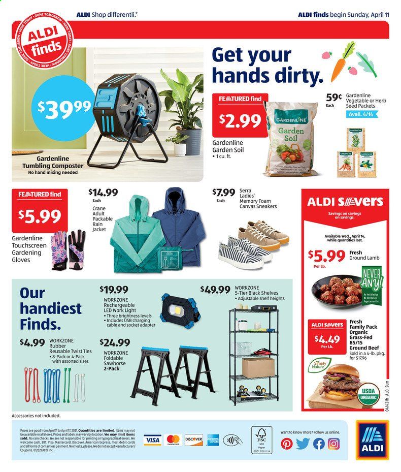 ALDI Weekly Ad Flyer April 11 to April 17