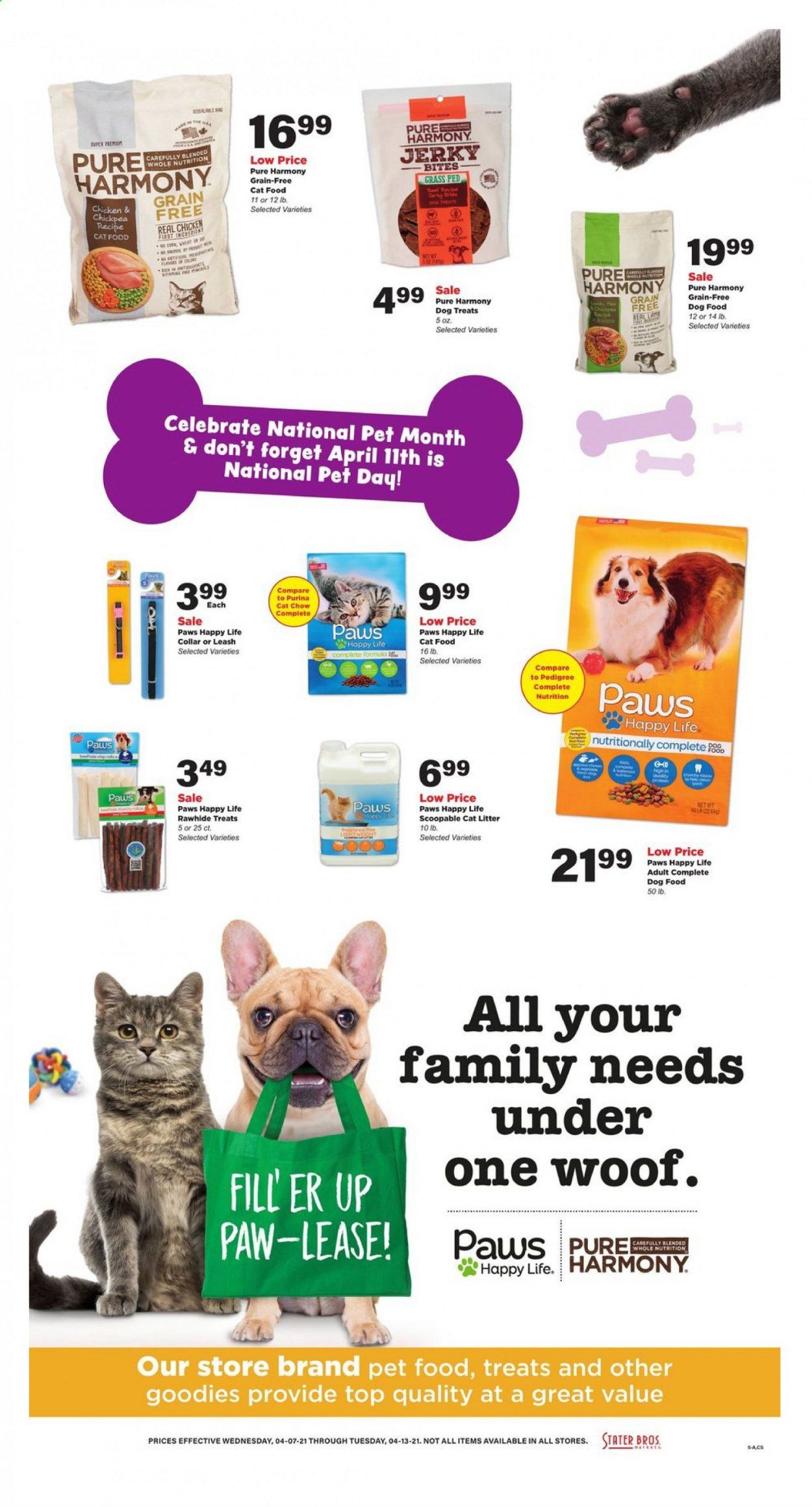 Stater Bros. Weekly Ad Flyer April 7 to April 13