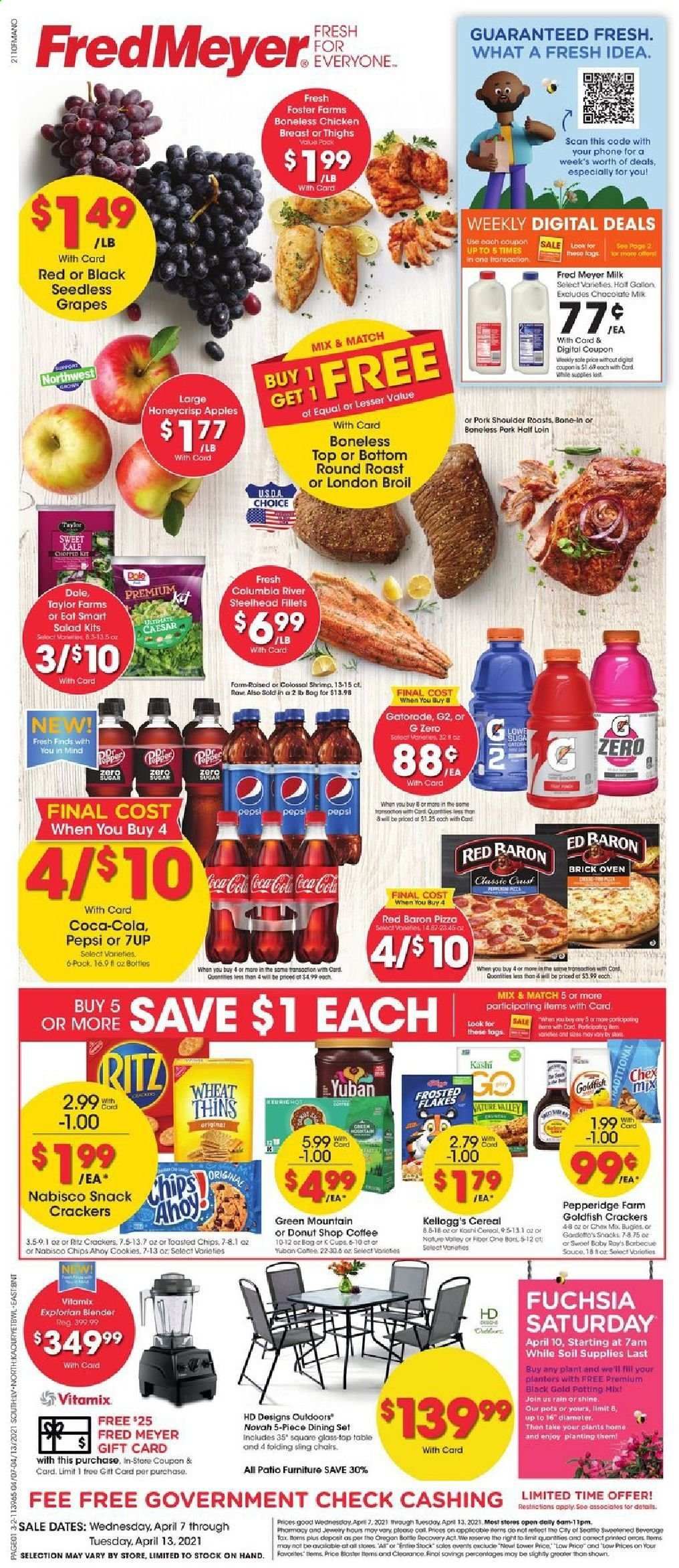 Fred Meyer (DC, DE, NJ, NY, PA, VA) Weekly Ad Flyer April 7 to April 13