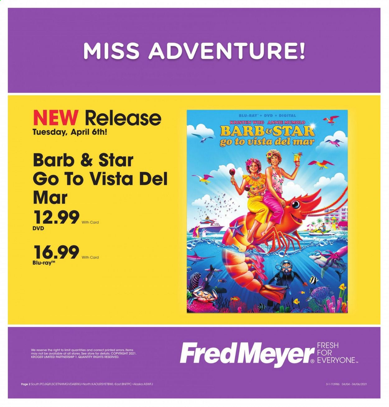 Fred Meyer Weekly Ad Flyer April 6 to April 6