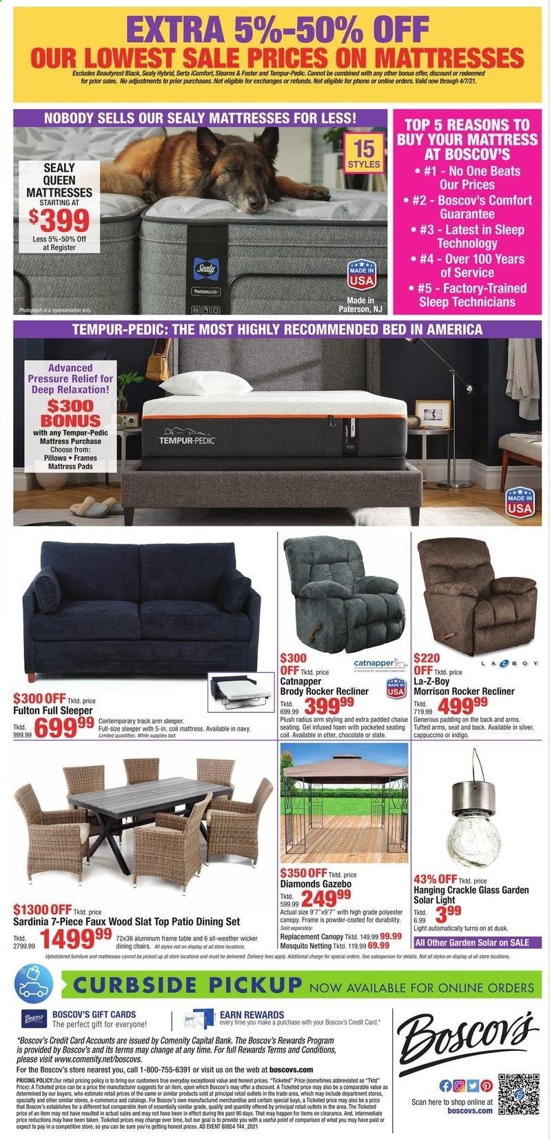 Boscov's Weekly Ad Flyer April 1 to April 7