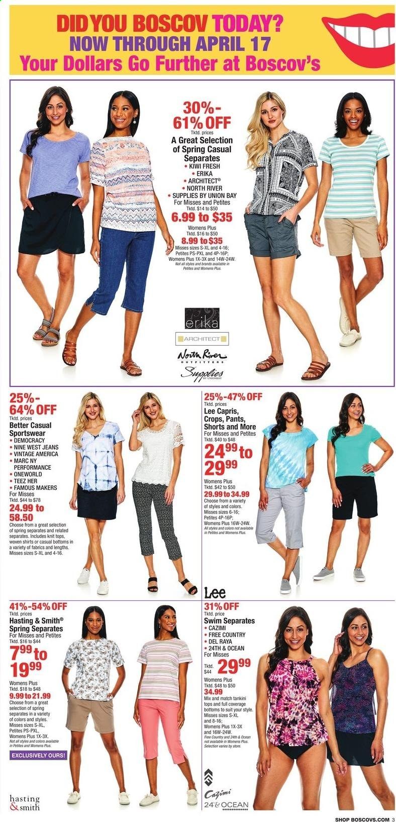 Boscov's Weekly Ad Flyer April 1 to April 7