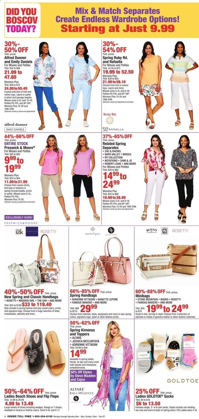 Boscov's Weekly Ad Flyer April 1 to April 7